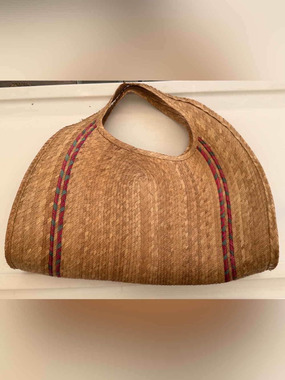 Light Woven Purse Bag